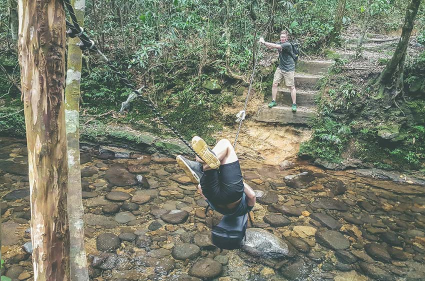 A trekking adventure into Bach Ma National Park