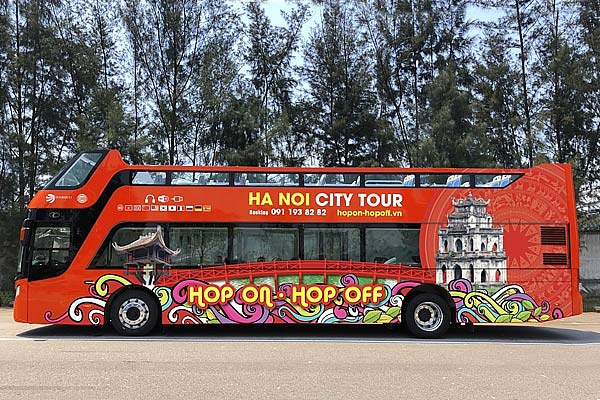 Hanoi to welcome Hop on - Hop off double decker tours