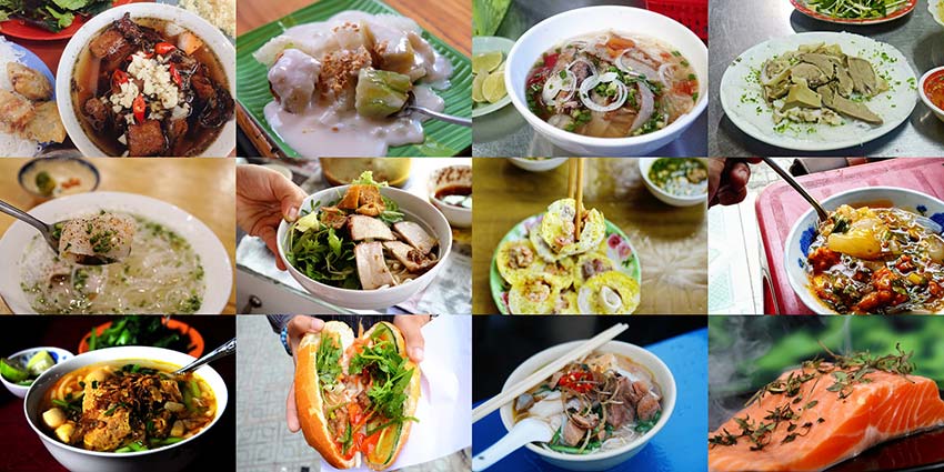 A food map of where to eat what in Vietnam