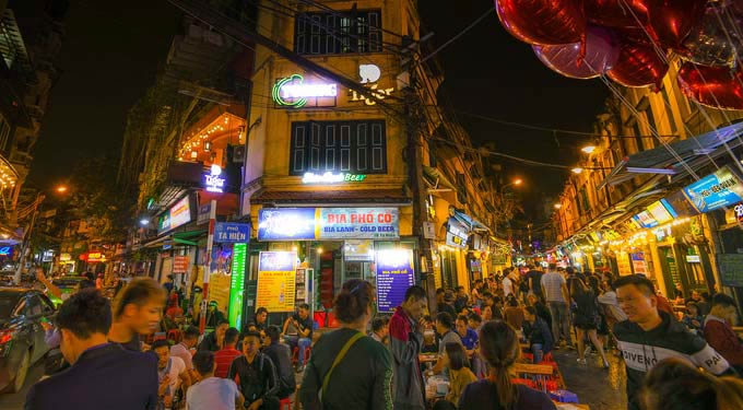 10 places to enjoy a full night in Hanoi