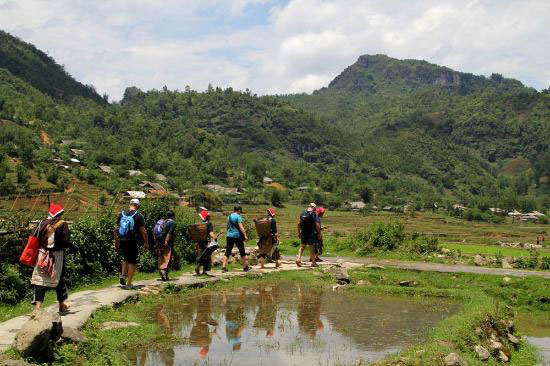 Hoang Lien Son mountain range, spectacle on the roof of Vietnam